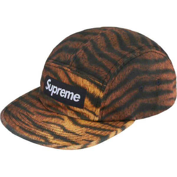 Supreme Washed Chino Twill Camp Cap “Tiger” (FW 25)