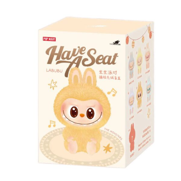 Pop Mart Labubu The Monsters Have a Seat Vinyl Plush Sealed Case