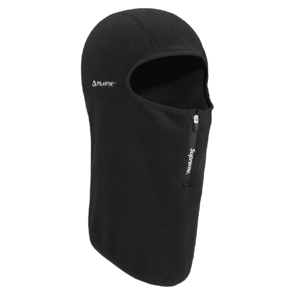 Supreme Polartec Zip Balaclava "Black" (FW 25)