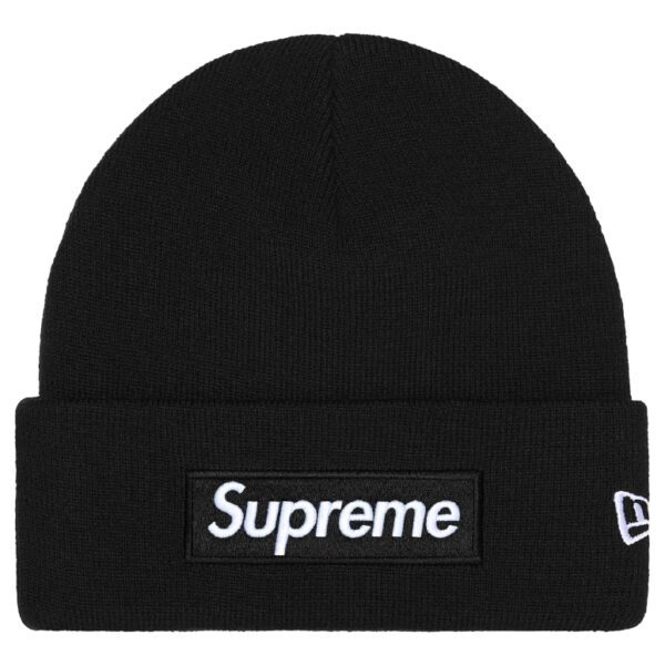 Supreme x New Era Box Logo Beanie “Black” (FW 25)