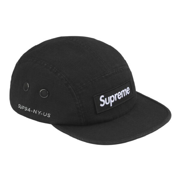 Supreme Military Camp Cap “Black” (FW 25)