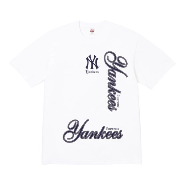 Supreme x MLB Teams Tee "White" (FW 25)