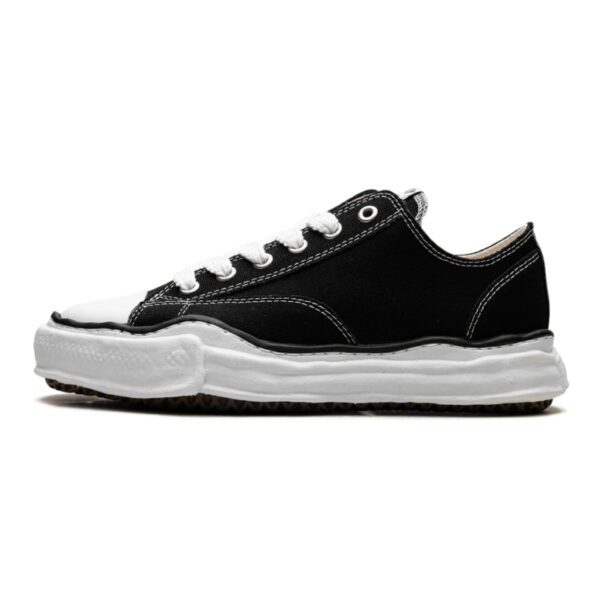 Maison Mihara Yasuhiro Peterson OG Sole Canvas Low-top Sneaker "Black"