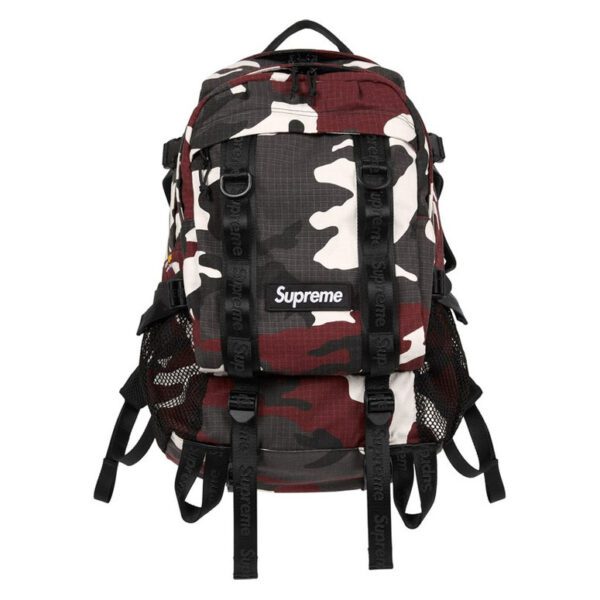 Supreme Backpack “Red Camo”