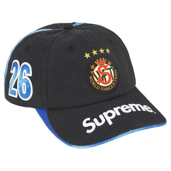 Supreme x Fiji 6-Panel (SS 26) Black