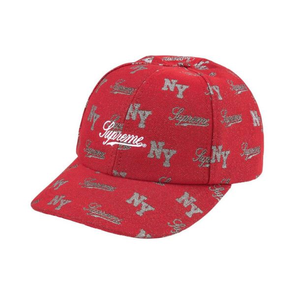 Supreme Monogram 6-Panel “Red” (SS 26)