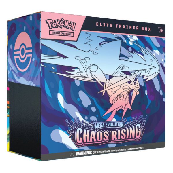 Pokémon TCG: Mega Evolution-Chaos Rising Elite Trainer Box (9 Packs)