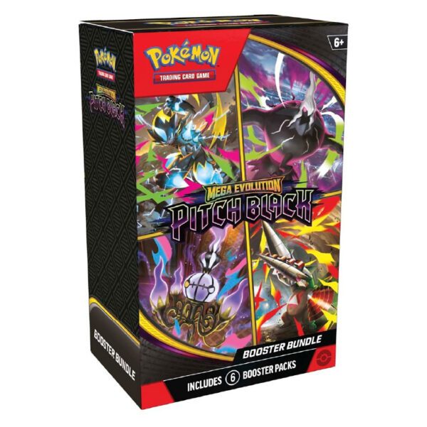 Pokémon TCG: Mega Evolution-Pitch Black Booster Bundle (6 Packs)