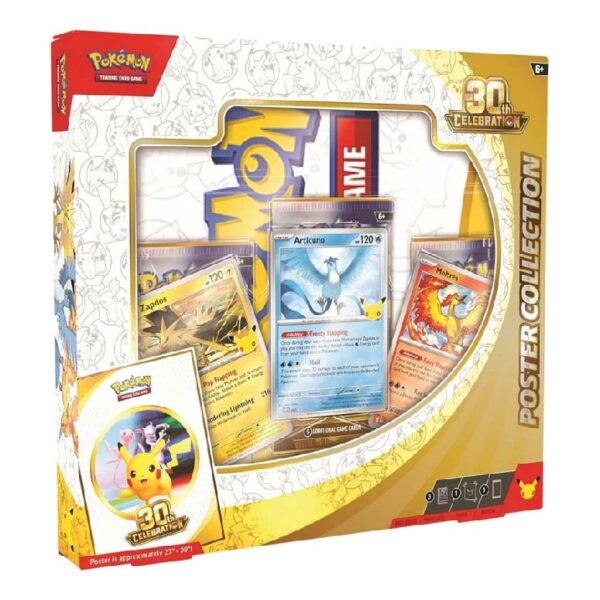 Pokémon TCG: 30th Celebration Poster Collection (Inglés)